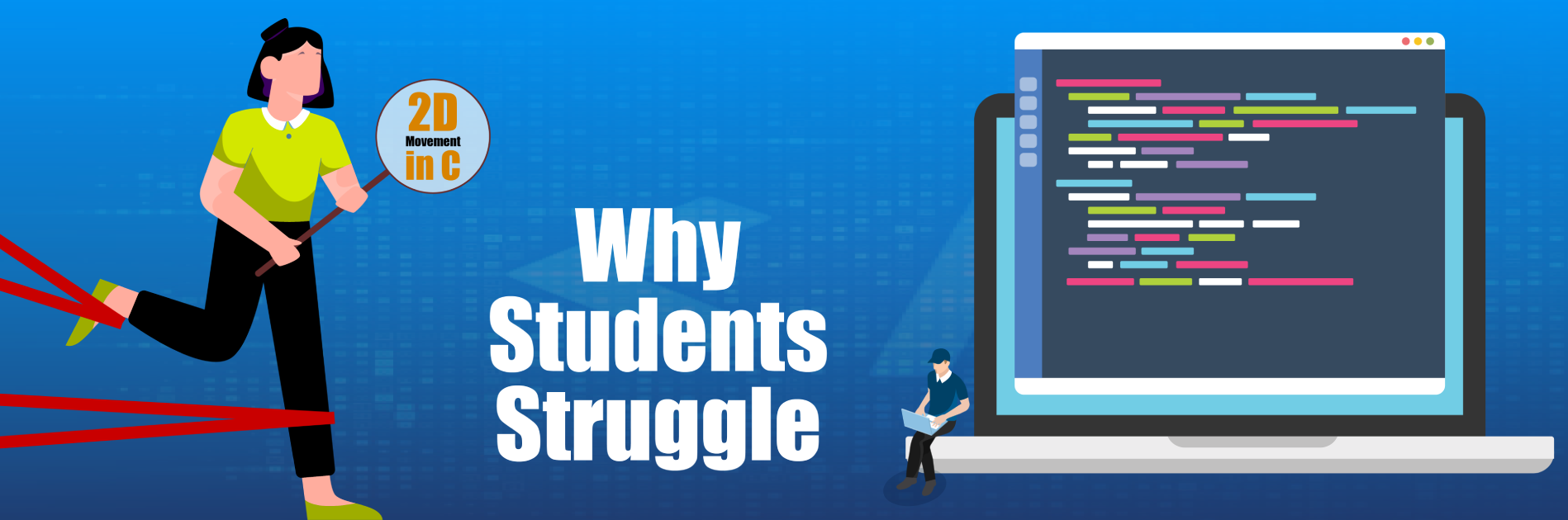 why students struggle with assignments on how to find a path using 2d movement in c